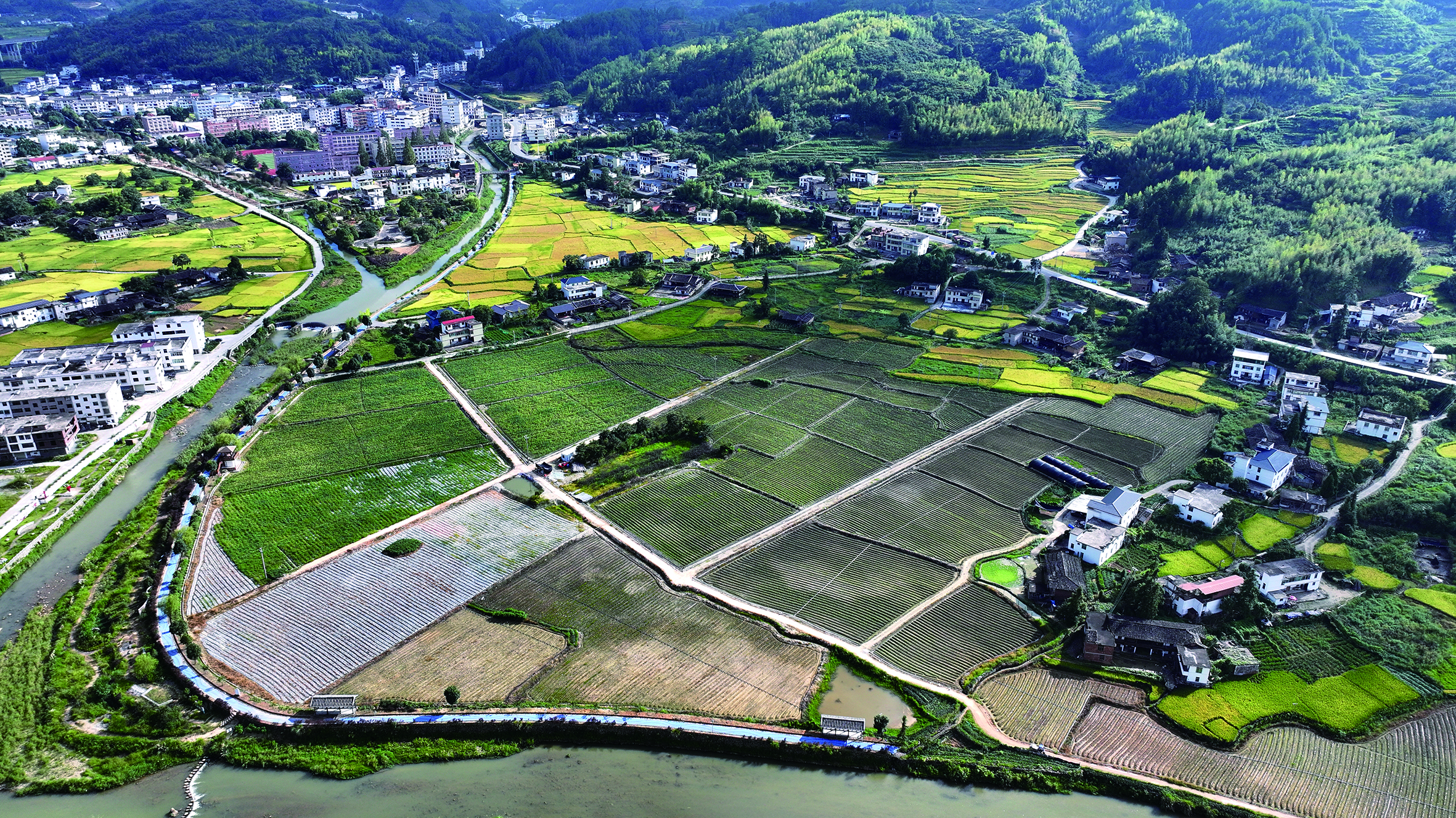 上涌镇坚持水系、农田、村庄三位一体建设.jpg
