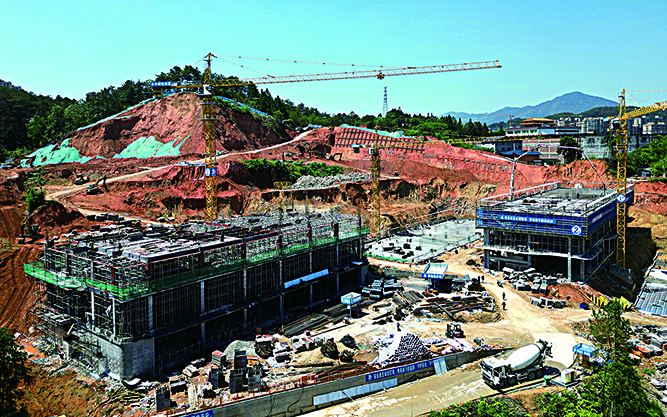 “塑米智谷”项目正全力推进一期4栋厂房建设.JPG